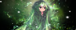 Sygnatura zielona anime by Finezja