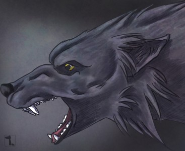 PK - V werewolf portrait by varulf
