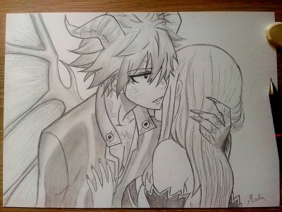 Natsu i Lucy by Madie