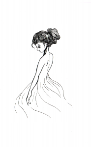 Daily Sketch - Girl by Smutaska