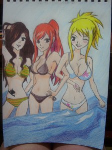 Girls from Fairy Tail by Shina098