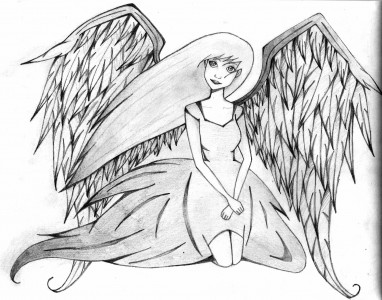 Anioł by kelebrine