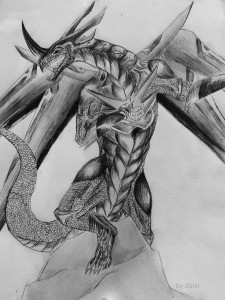 fusion dragonoid by Darxi12