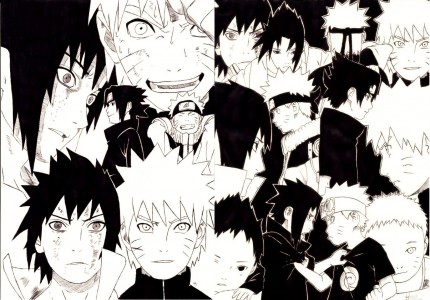 Sasuke i Naruto The Best Friend by Jasiek1992