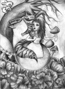 Alice in Wonderland by Hika