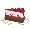 Czekoladowo - malinowe ciasto