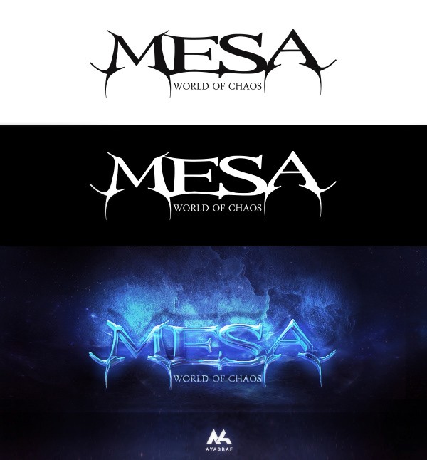 Mesa logo concept