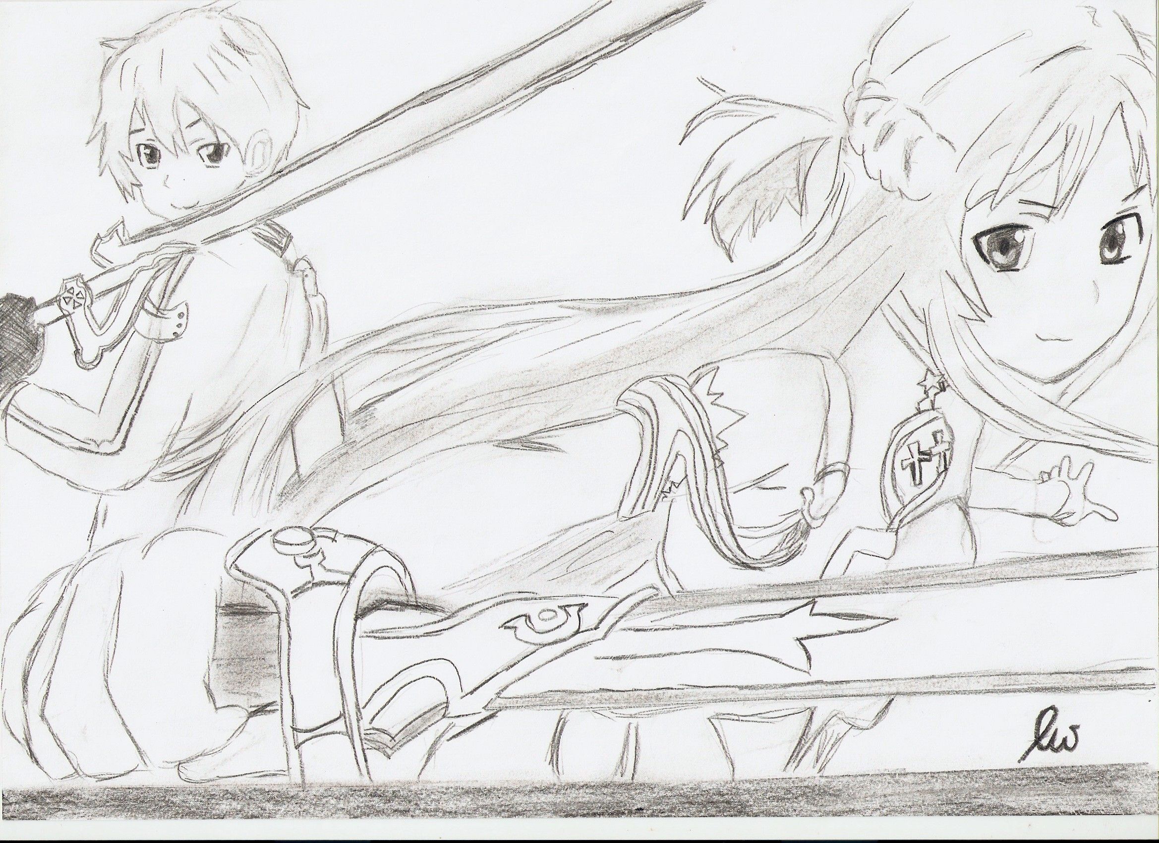 Asuna i Kirito