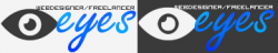 Logotyp - EyesGFX by iWEBGFX