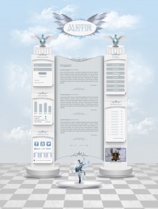 Heaven Layout by FeistyGraphic