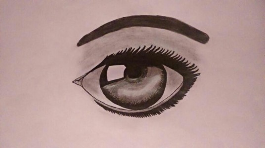 Realistic eye by G1ngerZ