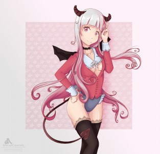 Pink devil by ShineCzanek