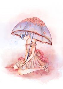 kwiecista parasolka by marchewka