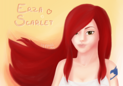 Erza Scarlet by Ramalo