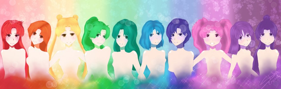 Sailor Moon Rainbow by ShineCzanek