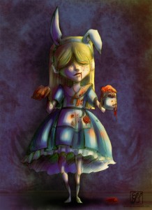 Alice in Wonderland by Quarval