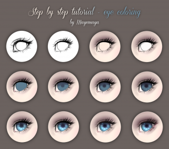 Eye tutorial by Mayemaya