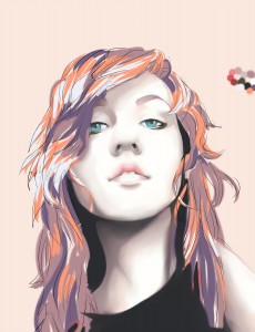 autoportret WIP by Misia