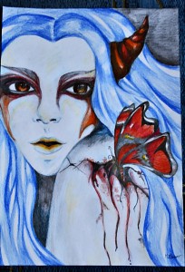Blood Butterfly by SapphireRose