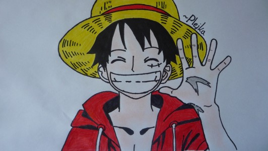 One Piece (Luffy) by Plejka