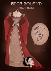 Anna Boleyn by joahannah