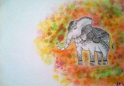 słoń indyjski by gejka
