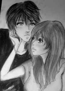Manga couple by Dotka