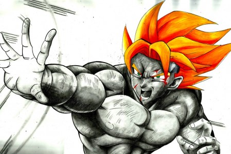 Goku ssj by Madlen