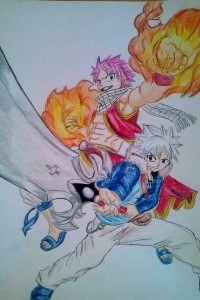 Fairy Tail x Rave Master by Olinek