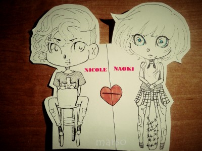 Nicole x Naoki ver chibi by Mars
