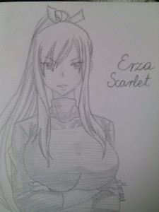 Erza Scarlet by morana19