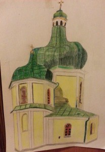 Szybki rysunek cerkwi by Pabiart