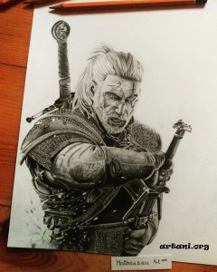 Geralt by MatthewArt