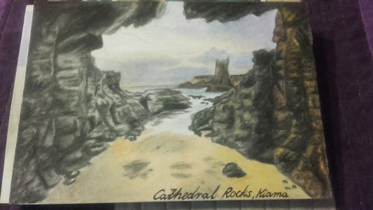 Cathedral Rocks , Kiama by Madelin