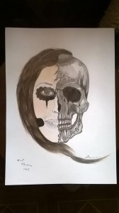 skull by artkorszun