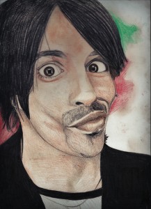 Anthony Kiedis (Red Hot Chili Peppers) by daguska93