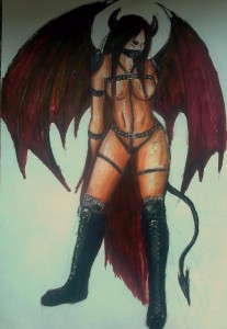 Demon girl by Darxi12