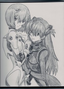 Rei i Asuka by lileodark