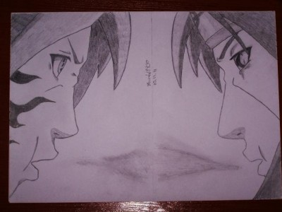 Sasuke vs Itachi by Barttik