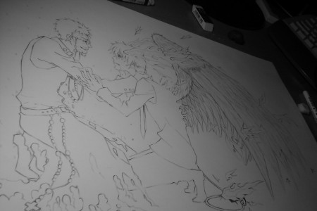 Ao no Exorcist wip by BK201