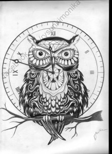 Owl-project by Monika