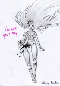 I m NOT your toy by cherry