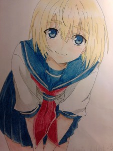 Armin crossdress by Fujimori