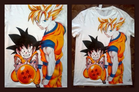 Goku - koszulka by Madlen