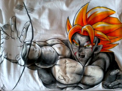 Goku ssj - koszulka by Madlen