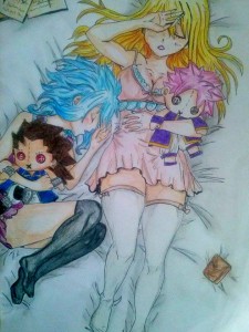 Lucy i Levy by Olinek