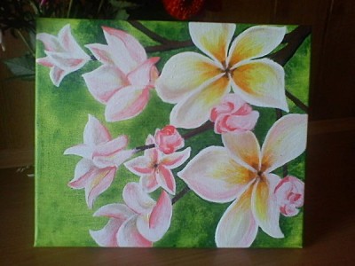 obraz na płótnie magnolia by NataliaKunicka